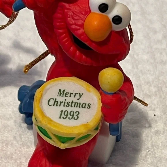 Vintage Jim Henson Sesame Street Elmo Ornament - Picture 3 of 10